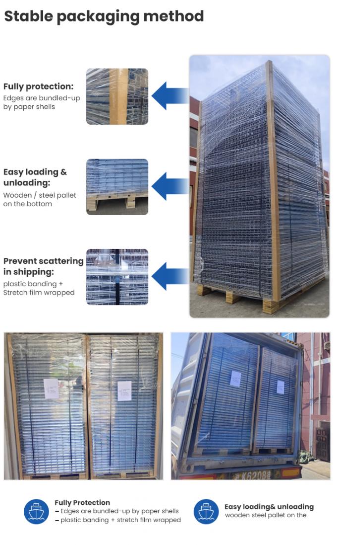 سلك حديدية مصفحة السطح الشبكة الشعلة الشعلة الشلال السلكية السطحية 3000kg القدرة على تحميل 2